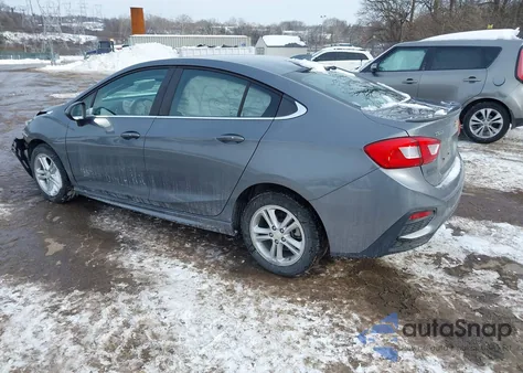 2018 Chevrolet Cruze Lt Auto из США, поврежденный, VIN 1G1BE5SM9J7119299